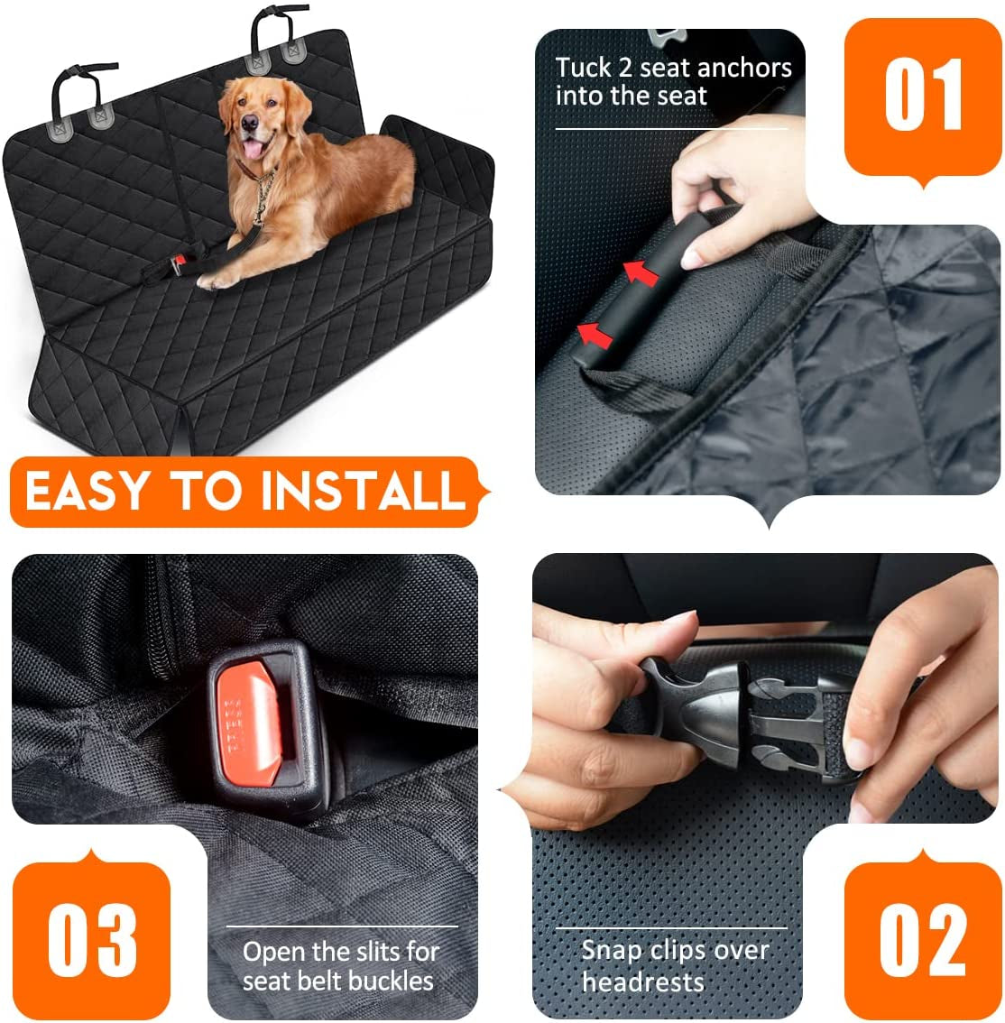 Back Seat Cover for Pet