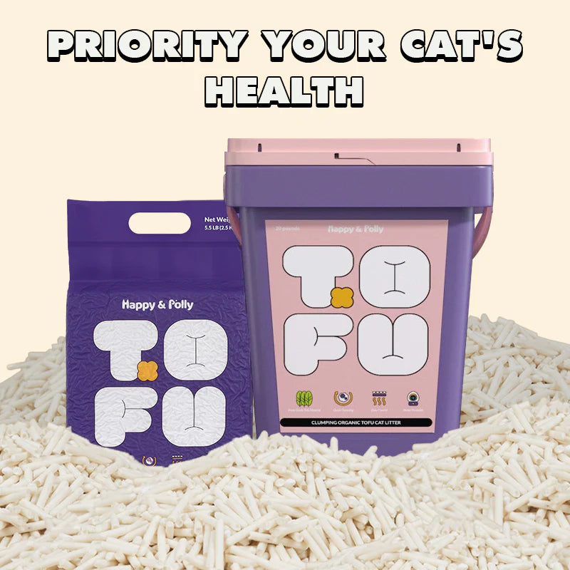 Clumping Organic Tofu Cat Litter