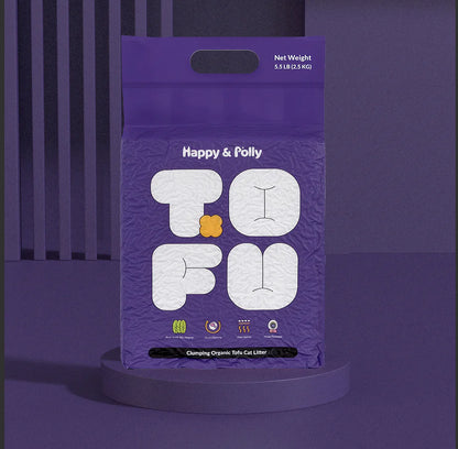 Clumping Organic Tofu Cat Litter