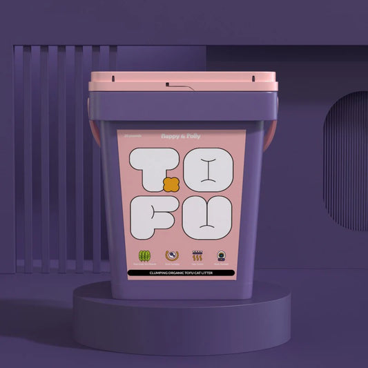 Clumping Organic Tofu Cat Litter