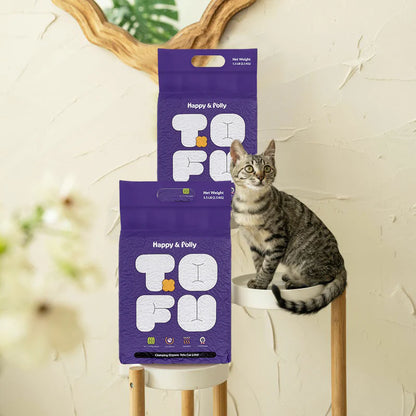 Clumping Organic Tofu Cat Litter