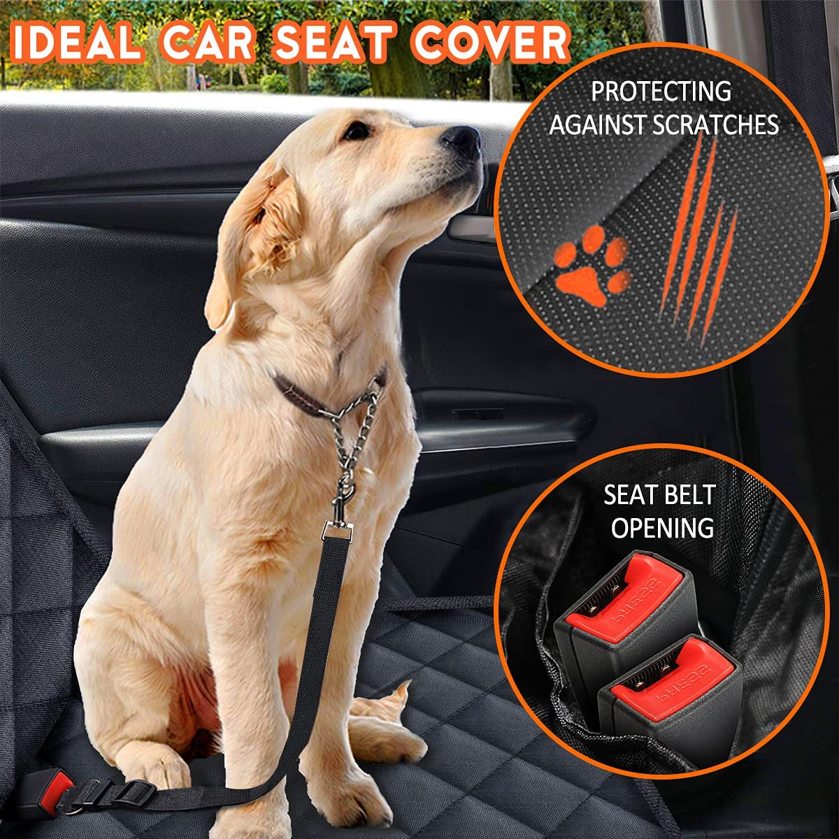 Back Seat Cover for Pet